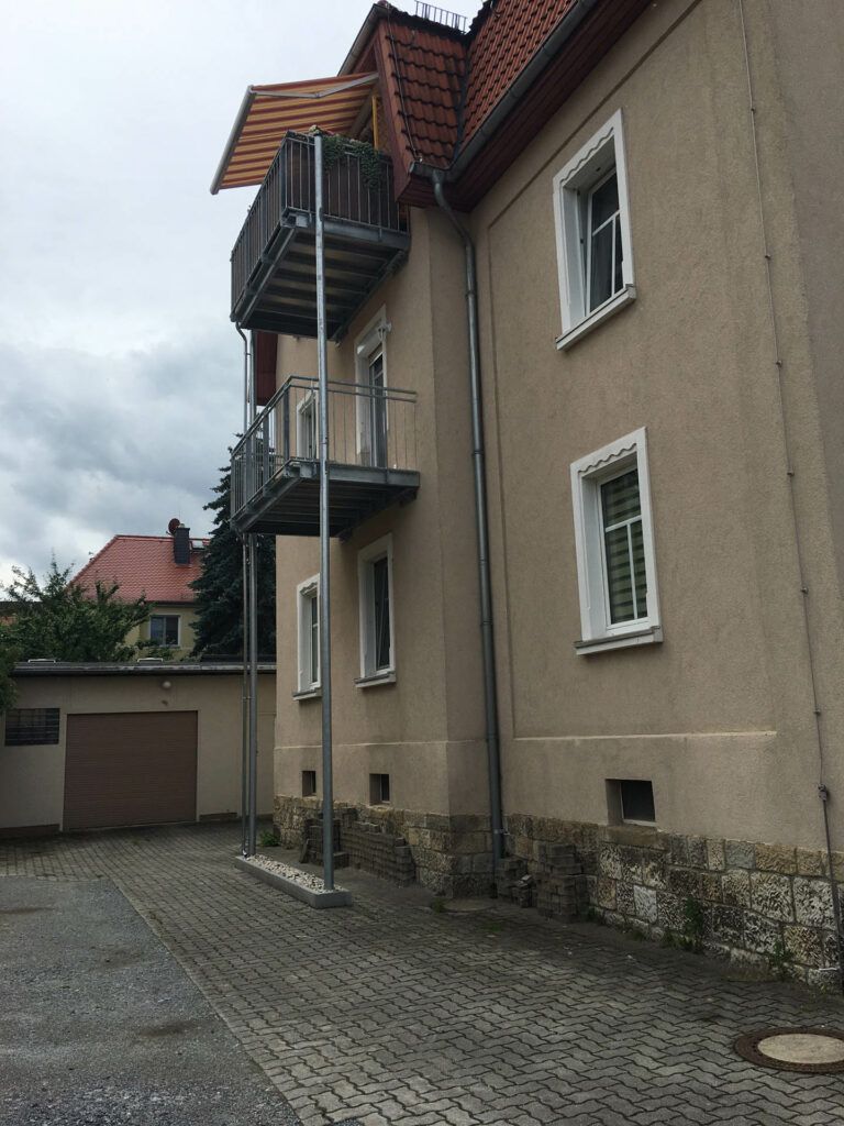 Stahlbau Treppe Balkonbau Planung Ingenieurbüro Statik Behr